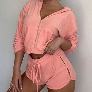 Fashion Nova Terry Cloth Set